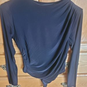 Black stretchy bodysuit